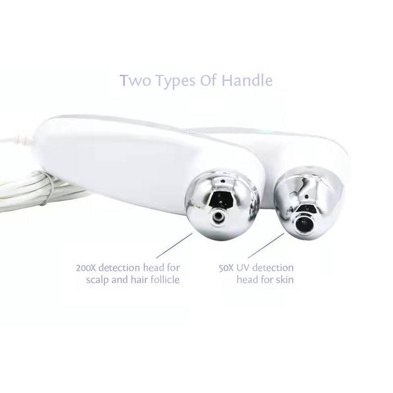 ORANGLES Wireless Hair & Scalp Analyzer | WiFi Digital Microscope Dermascope | Smart Skin Analysis Camera Machine – orangles Qatar - angled perspective - presenting advantages - Image 4 of 6 | fits any environment | Purchase Wireless Hair & Scalp Analyzer | WiFi Digital Microscope Dermascope | Smart Skin Analysis Camera Machine – orangles Qatar Michigan | Free Shipping ORANGLES