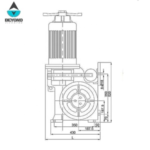Máquina de Tracción para Elevador GT140WL para Ascensor Doméstico Tipo Tambor/sin Contrapeso - Product Image 2