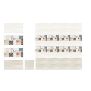 Color marrón de cerámica con azulejos de pared esmaltados de baño de diseño simple 30x60cm - Product Image 4