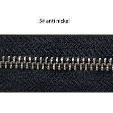 Venta al por mayor OZL Marca Open-End 5 # Cremalleras metálicas largas Rollos para zapatos Bolsos Equipaje Muestra de 7 días Tiempo de entrega Durable - Product Image 4