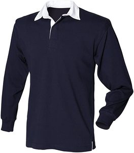 Camiseta de Rugby Tradicional Barbarian de Manga Larga de 4 Pulgadas para Hombre y Mujer, Estilo Deportivo, Transpirable, 100% Algodón - Product Image 6