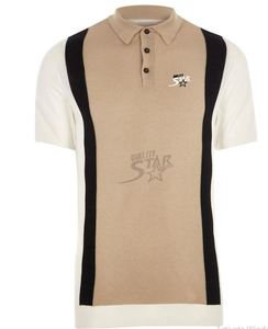 Polo deportivo personalizado para hombre, camisa de Material de alta calidad con patrón de algodón mezclado, Material de alta calidad - Product Image 5