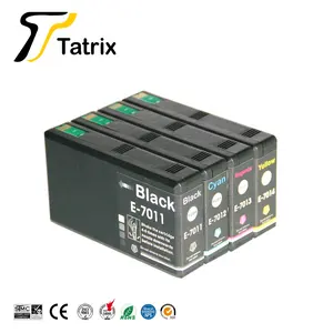 Tatrix T7011 T7012 T7013 T7014 रंग संगत प्रिंटर स्याही कारतूस के लिए Epson कार्यबल प्रो WP-4525DNF