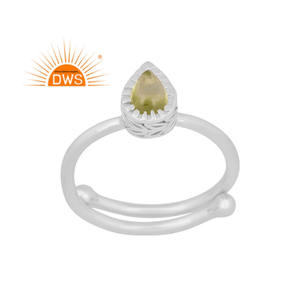 Bague en argent Sterling 925 en forme de perle, bijoux pour femmes, empilables, Top quality, vente en gros - Product Image 1