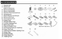 CML-986 Grande Vente OEM Machine à Coudre Domestique Informatisée à Bras Long pour Quilting et Baby Lock