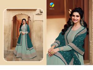 Vestido de diseñador tradicional de la India, ropa de fiesta, vestido de boda - Product Image 3