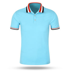 Estilo caliente al por mayor venta al por mayor nuevo diseño hombres camisas de Polo - Product Image 4