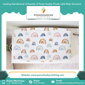 Custom Portable Changing Mat Organic Padded Changing Mat Pad Cover - Product Image 4