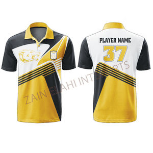 Polo OEM de diseño personalizado para hombre, 100% poliéster, ropa deportiva Unisex, artes marciales, algodón de alta calidad, impresión por sublimación - Product Image 1