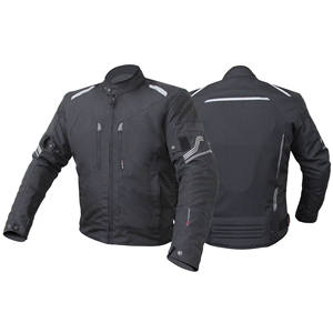 Veste de course respirante sur mesure en Cordura imperméable, grande taille, avec protection CE - Product Image 3