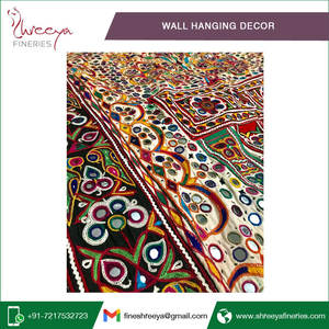 Banjara — décoration murale attirante pour la maison, Textile, bohème, Kutchi, suspendu - Product Image 3