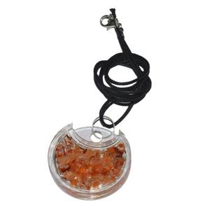 Cornaline Acrylique Orgone Pendentif - Product Image 1