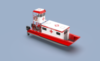 Bateau de sauvetage en océan de 9m, fait sur mesure, nouveau,
