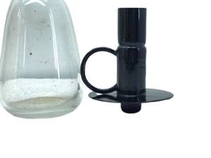 ขวดแก้ว,เชิงเทียนโลหะดีไซน์ใหม่พร้อมด้ามจับสำหรับตกแต่งบ้านและงานเลี้ยง - Product Image 3