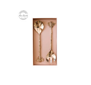 Serveurs de salade d'abeilles en laiton sur mesure ragoûts et Offre Spéciale de riz de service en métal de luxe haut de gamme avec finition polie - Product Image 1