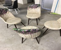 Ensemble de table à manger moderne extensible avec plateau en bois, 6 places, durable, écologique, portable, imperméable, de haute qualité pour la maison et le bureau