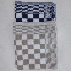 100% coton personnalisé usine en gros fil teint serviettes éponge serviettes d'échecs serviettes en microfibre - Product Image 3