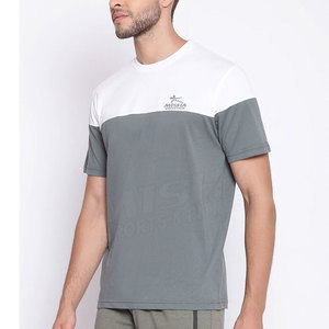 OEM Últimos diseños de alta calidad de los hombres casuales camisetas al por mayor de bajo precio de fabricación superior - Product Image 2