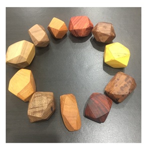 ไม้สมดุลหินบล็อกอาคาร True Balance ปริศนาเด็กของเล่นไม้ธรรมชาติน้ำหนักเบา ([Ws0084587176063] 99ข้อมูลทอง - Product Image 4