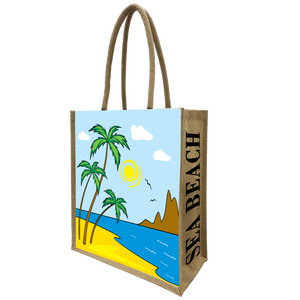 High Quality Burlap Tote Jute <b>Bag</b> Fashionable Custom Printed Shopping <b>Bag</b> in India West Bengal - Product Image 1