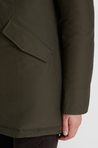 Chaqueta de Invierno Cálida Personalizada con Capucha, Impermeable, con Piel de Zorro, Diseño Sólido, OEM, al por Mayor, MOQ Bajo, Mejor Calidad - Product Image 6