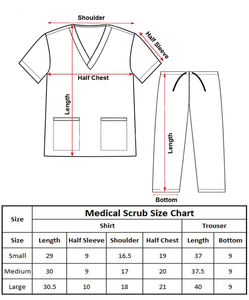 Uniformes Médicos Cómodos para Mujer, 100% Algodón, Uniformes Quirúrgicos para Hospital, Venta al Por Mayor, Tallas y Colores Personalizables, Alta Calidad - Product Image 5