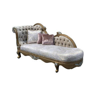 Sillón Chaise Longue de Diseño Moderno Estilo Francés, Madera de Teca Hecha a Mano, Tamaño Personalizado, Color Personalizado, Decoración para el Hogar en Oferta - Product Image 1