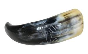 Fabricant de tasses courtes en céramique avec corne à boire véritable personnalisable - Product Image 4