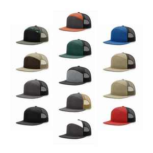 Wholesale Sports <b>Baseball</b> Hats Lightweight Breathable <b>Black</b> Brim Hats With Adhesive Back Closure - Product Image 6