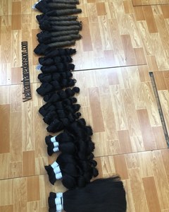 Extensions de cheveux bouclés de haute qualité, à la mode, 100% cheveux humains vierges Remy, tissage invisible, origine Vietnam - Product Image 4