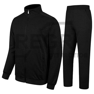 Chándal ajustado OEM para hombre, chándal con cremallera, chándal para trotar - Product Image 1