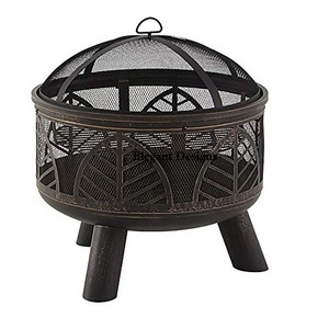 Affordable New Arrival Nice Quality Metal Fire Pit With Three Legs Fire Pit Wholesale Traditional Designer Metal Fire Pit - Product Image 1