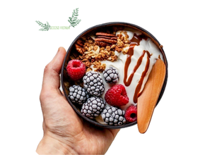 Venta caliente 2025 Tazón de cáscara de coco natural y artesanal/Tazón de vela de coco Ambiente ecológico en Vietnam - Product Image 2