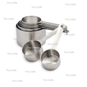 ถ้วยตวงทำจากสเตนเลสสตีลพร้อมถ้วยตวงขนาดและรูปร่างตามสั่ง - Product Image 4