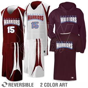 Durable High Quality Summer Basketball Uniform Package Modern Graphic Color Design Sublimated Athletic Cut Sportswear Breathable - Product Image 5