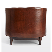 Nouveau design Chesterfield, canapé modulaire une place en cuir véritable, extensible et convertible, avec dossier capitonné, pour école et parc