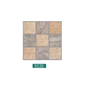 Carreaux de sol en porcelaine de décoration carrée en pierre bicolore 40x40cm - Product Image 1