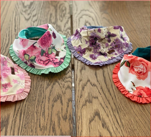 Bavoir de bandana 100% coton biologique, vente en gros - Product Image 2