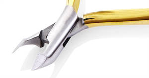 Cortador de uñas para cutículas más vendido, mandíbula completa, forma de mango dorado, fácil pedicura, dedos de los pies encarnados, herramienta para el cuidado de las uñas, acero - Product Image 3