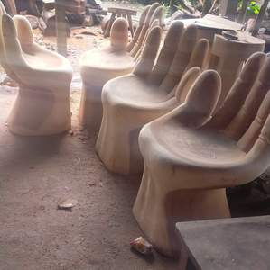 เลานจ์หรูหรา Suar ใหญ่ Log เก้าอี้ห้องนั่งเล่นเฟอร์นิเจอร์บ้าน - Product Image 1