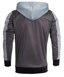 Traje de chándal con capucha para hombre, con cremallera, OEM, venta al por mayor - Product Image 4