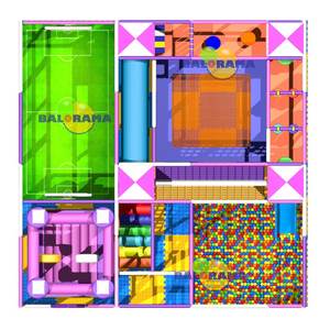 Parque de Actividades de circo, patio de juegos interior, 8x8x3 metros, patio de juegos Softplay de Turquía, fabricación de área - Product Image 4