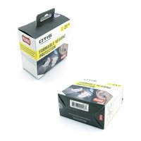Emballages de vente au détail pour écouteurs, imprimés sur mesure, en matériaux recyclés, avec perforation Euro, pelliculage mat et gaufrage