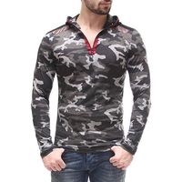 Veste d'hiver en polaire simple pour hommes avec votre logo et marque personnalisés Service OEM