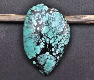 Cabochon tibétain 50 pièces, turquoises naturelles, à forme mixte, qualité AAA, vente en gros - Product Image 3