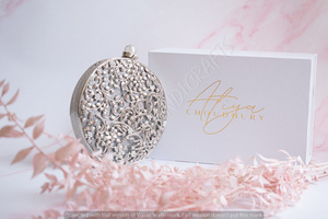 Embrague hecho a mano de flor, Base de latón, calidad Premium, madre de perla, a bajo precio - Product Image 2