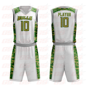 Uniforme de baloncesto con diseño personalizado, uniforme de baloncesto sublimado digital - Product Image 1