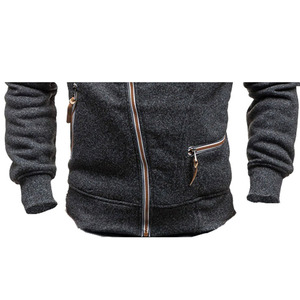 Sweat-shirts à fermeture éclair pour hommes, de qualité supérieure, couleur personnalisée, nouveau design, élégants, à la mode, prix bas, USA - Product Image 5
