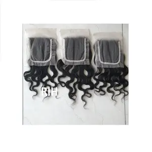 Raw Wholesale Cuticle Alighted Transparent Frontal Closures Human Hair 5x5 Swiss Lace Hd Lace Closure And Frontal With Baby Hair