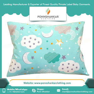 เด็กหมอนปก100% ผ้าฝ้ายอินทรีย์เด็กหมอนปกผู้จัดจำหน่ายอินเดีย - Product Image 2